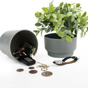 Maceta con compartimento oculto seguro y secreto, ocultador de llaves secretas, oculta una caja fuerte secreta para llaves (verde) Maceta con compartimento oculto seguro y secreto, ocultador de llaves secretas, oculta una caja fuerte secreta para llaves (verde)