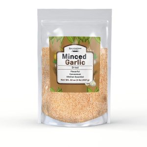 Unpretentious Ajo seco picado, 2 libras, esencial de cocina, condimento versátil Unpretentious Ajo seco picado, 2 libras, esencial de cocina, condimento versátil