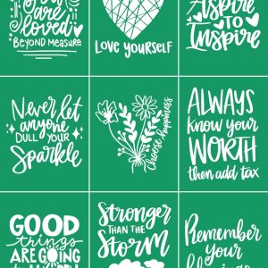 Plantillas inspiradoras de serigrafía, plantillas adhesivas motivacionales, plantillas de palabras inspiradoras reutilizables, transferencias para Plantillas inspiradoras de serigrafía, plantillas adhesivas motivacionales, plantillas de palabras inspiradoras reutilizables, transferencias para