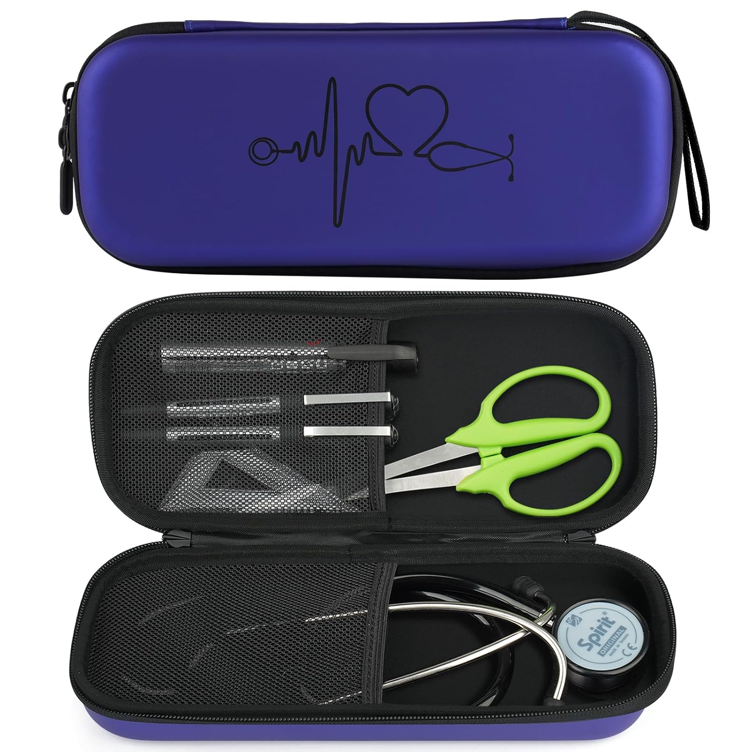 CDBXPRG Funda para estetoscopio 3M Littmann, estetoscopio de transporte para estetoscopio MDF Acoustica Deluxe, soporte de viaje para estetoscopio