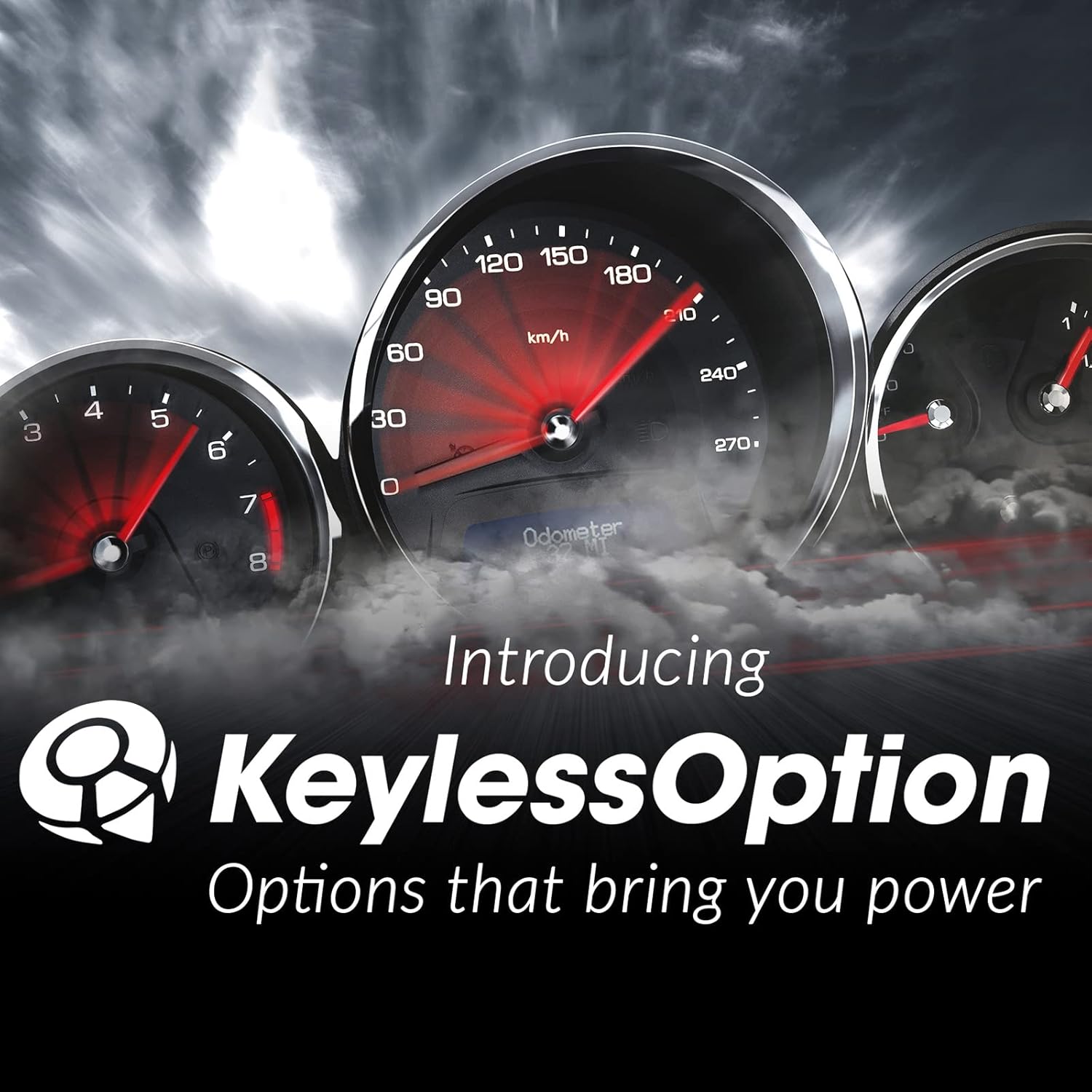 KeylessOption Llave de coche sin cortar para Toyota Rav4 Prius C HYQ12BDM 2014-2019