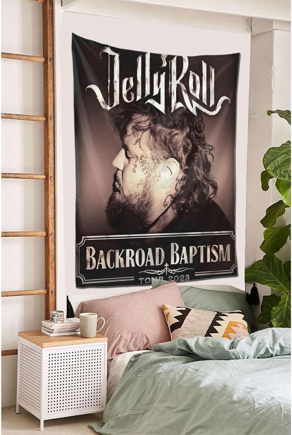 Kingscom Tapiz de gelatina para colgar en la pared, tapiz impreso en 3D, decoración del hogar, 60 x 40 pulgadas