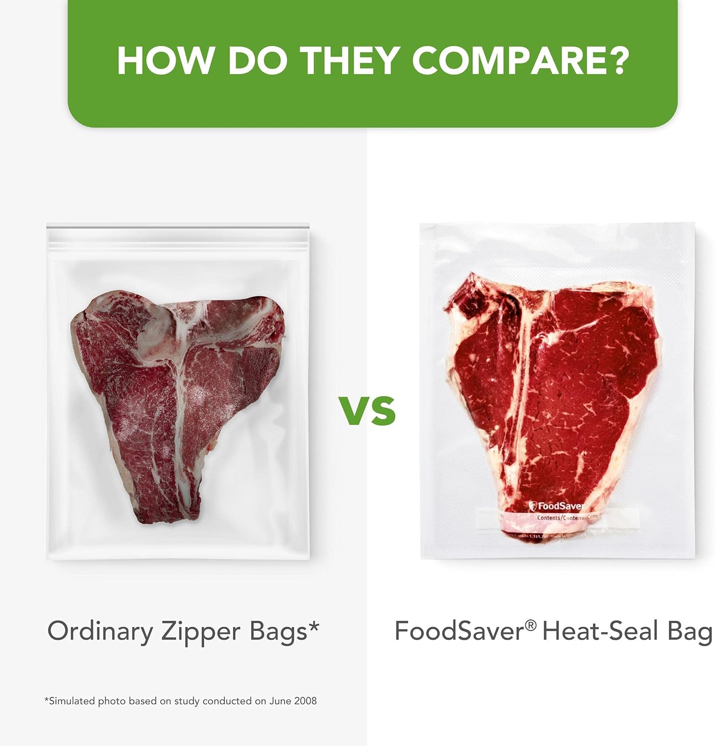 FoodSaver Paquete de bolsas selladoras al vacío y bolsas selladoras al vacío fáciles de llenar