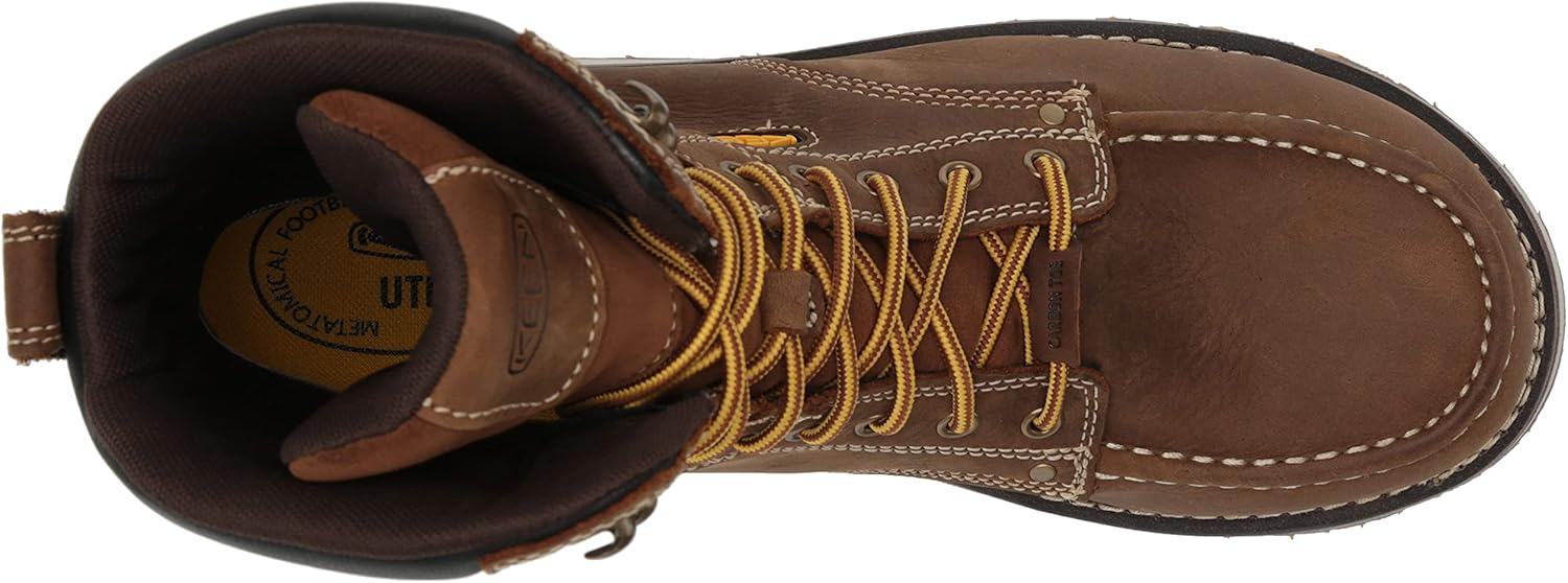 KEEN Utility Botas de trabajo Cincinnati8inchWaterproof Composite ToeWedge para hombre