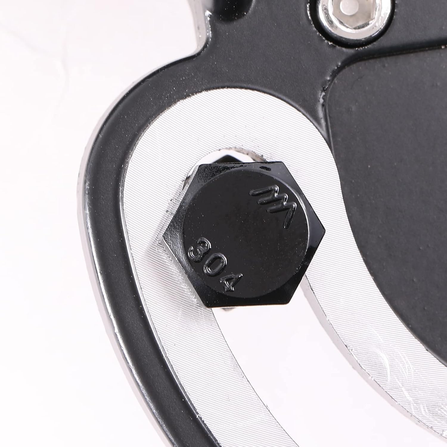 Tornillo de cabeza hexagonal de 38-16 x 3 pulgadas, 20 piezas de acero inoxidable 18-8 (304), totalmente roscado, óxido negro por SG TZH