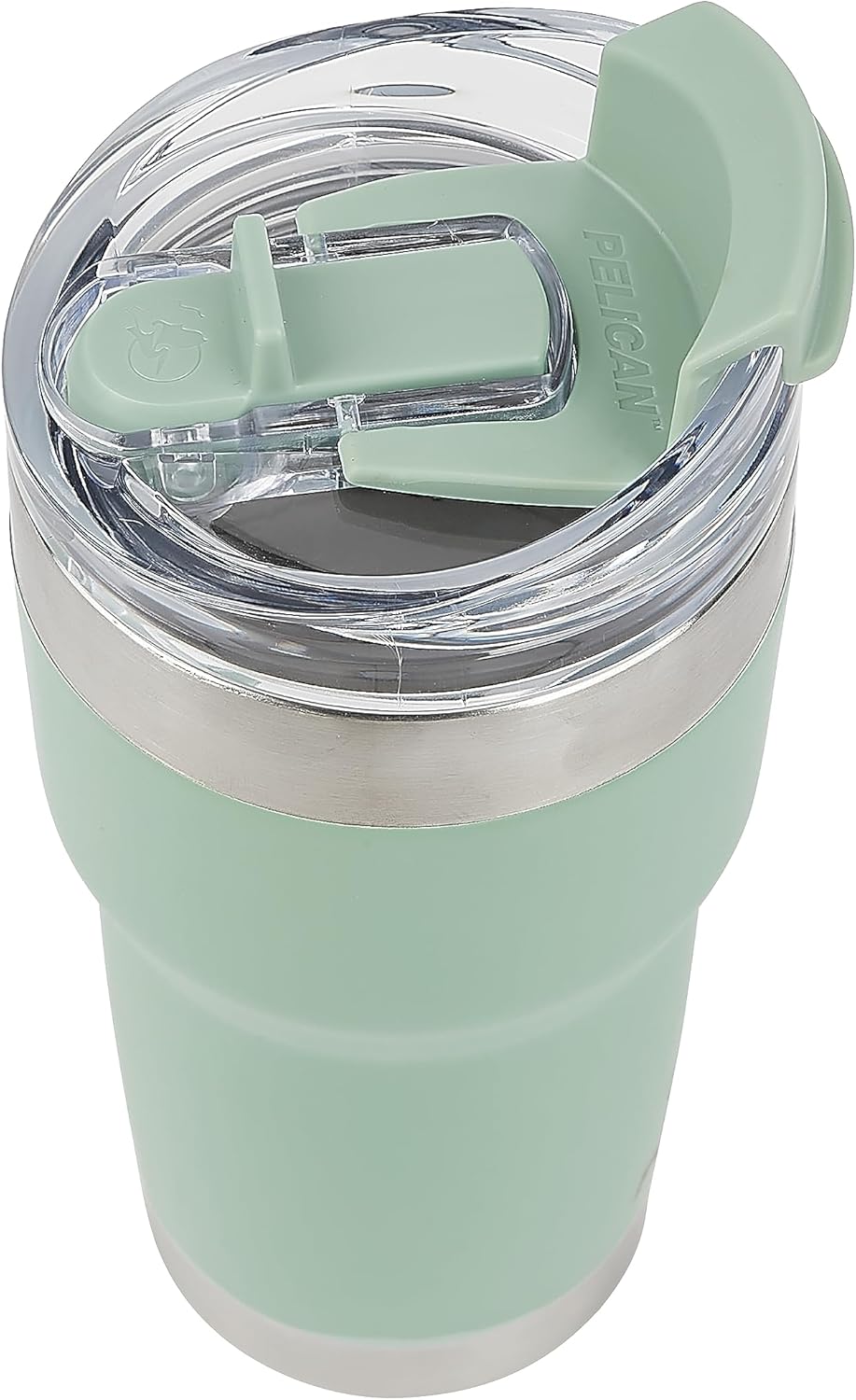 Pelican Hydration Pelican Traveler – Vaso aislado al vacío de 22 onzas, de acero inoxidable, doble pared, con tapa doble, taza de café aislada con