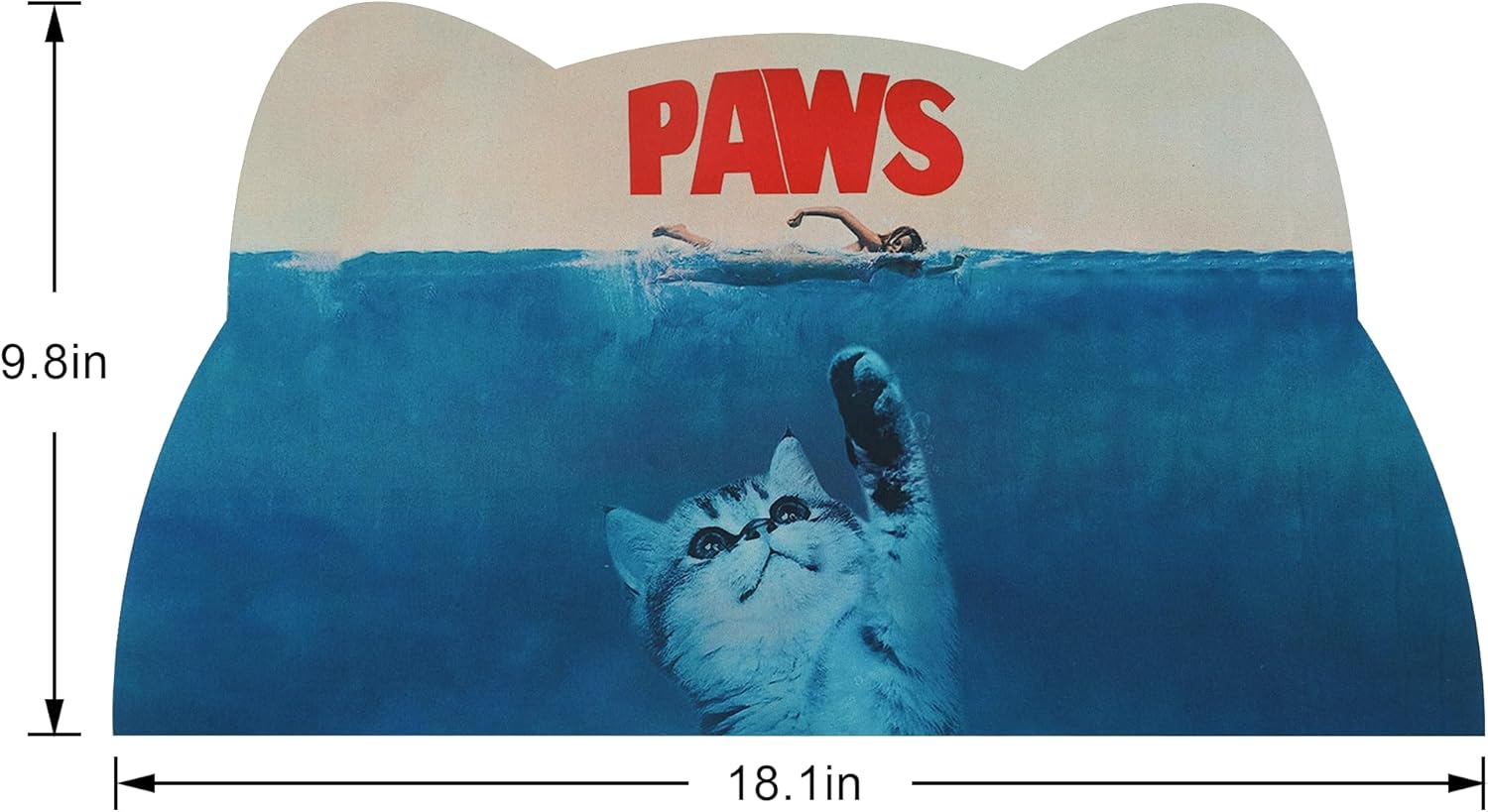 Tapete de comida para gatos  Tapete de alimentación de mascotas para el suelo antideslizante impermeable  Tapete súper absorbente para cuenco de