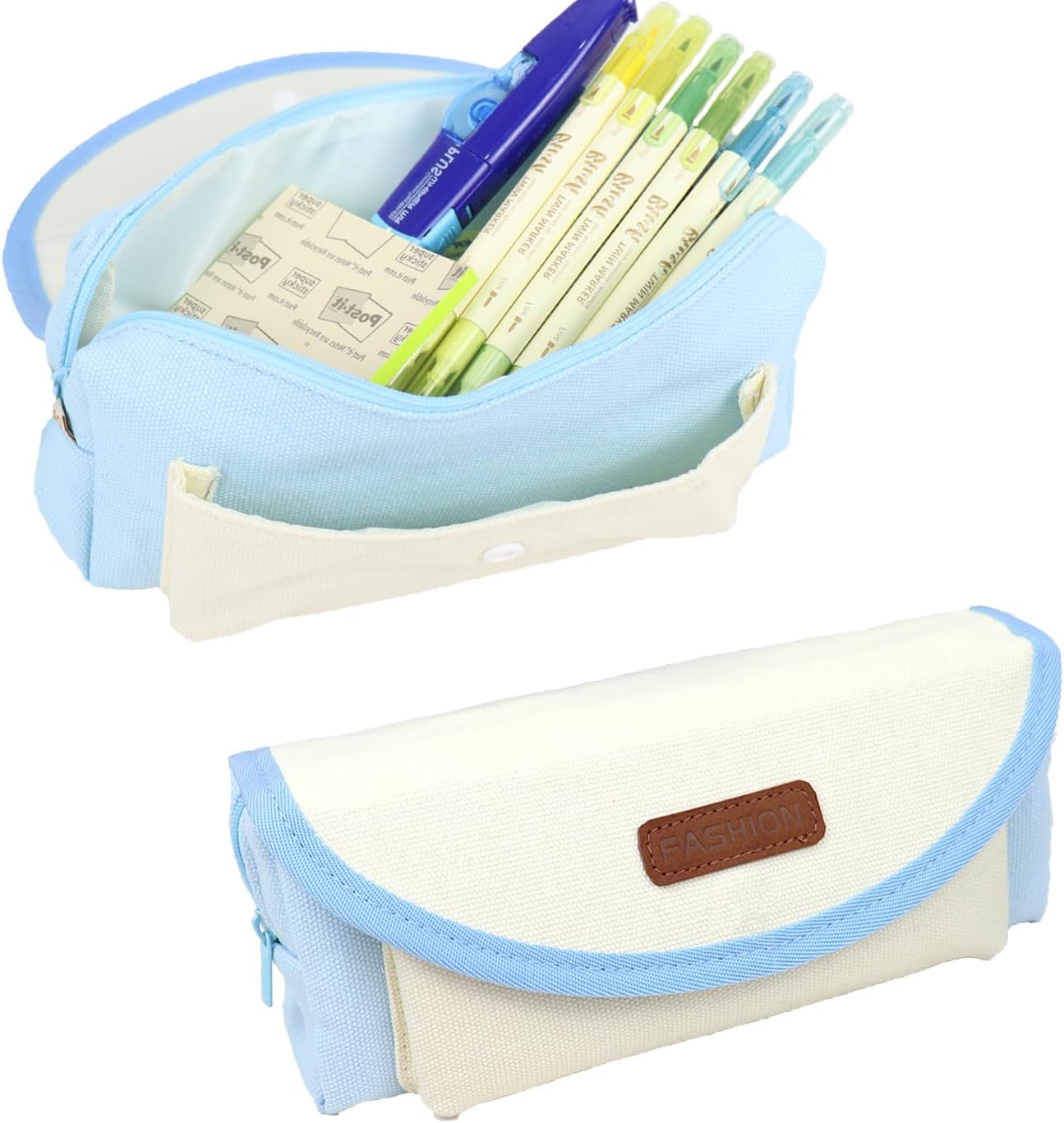 gaogical Estuche estético para niñas, lindo estuche pequeño para lápices, para adultos, adolescentes, niños, regreso a la escuela, marcadores para