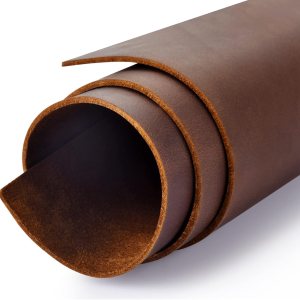 Cuadrado de cuero para herramientas, 0.071-0.079 in de grosor, parte superior auténtica, grano completo, aceite de caballo loco, hojas de cuero de Cuadrado de cuero para herramientas, 0.071-0.079 in de grosor, parte superior auténtica, grano completo, aceite de caballo loco, hojas de cuero de