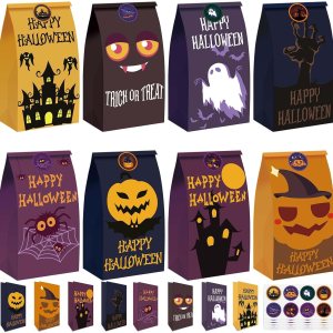 Hommay Bolsas de dulces de Halloween, 40 bolsas de papel de Halloween, bolsas de regalo de dulce o dulce a granel, pequeñas bolsas de dulces de Hommay Bolsas de dulces de Halloween, 40 bolsas de papel de Halloween, bolsas de regalo de dulce o dulce a granel, pequeñas bolsas de dulces de