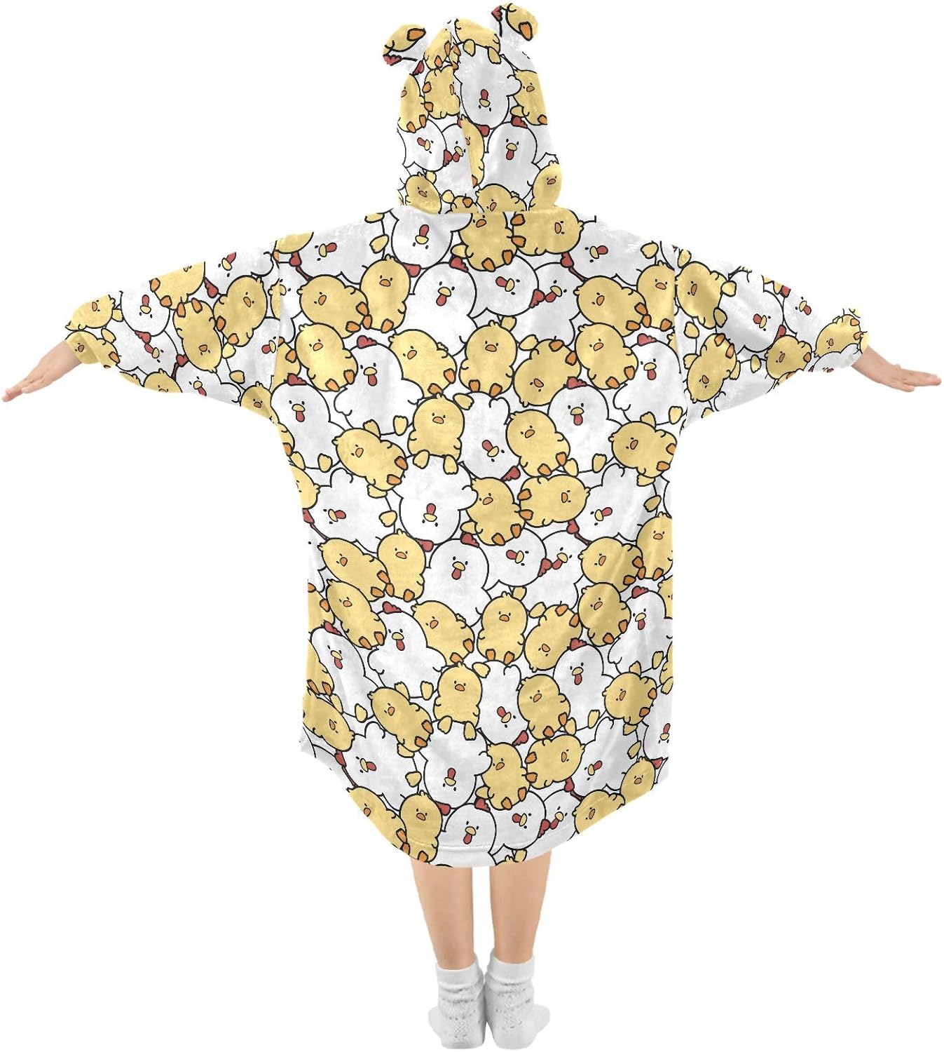 Wearable Blankets for Kids, Soft Warm Cozy Oversized Blanket Hoodie, Gifts 3-14 Y Boys Girls Teens with Pocket
