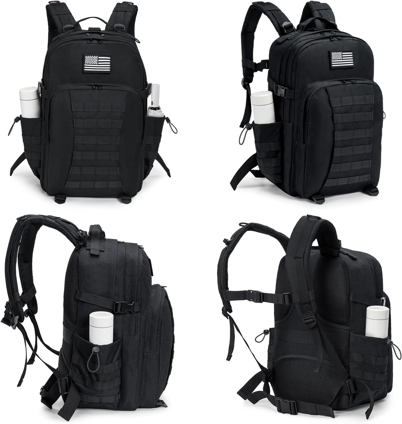 CVLIFE Mochila táctica militar, mochila militar de 40 L para hombres y mujeres, BA, Hombres