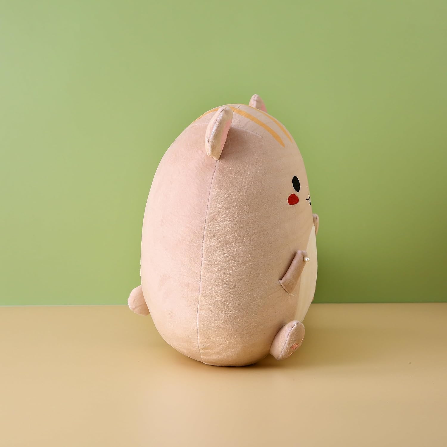 Almohadas de peluche de hámster de 12 pulgadas para niños, peluches kawaii, lindo peluche fácil de limpiar