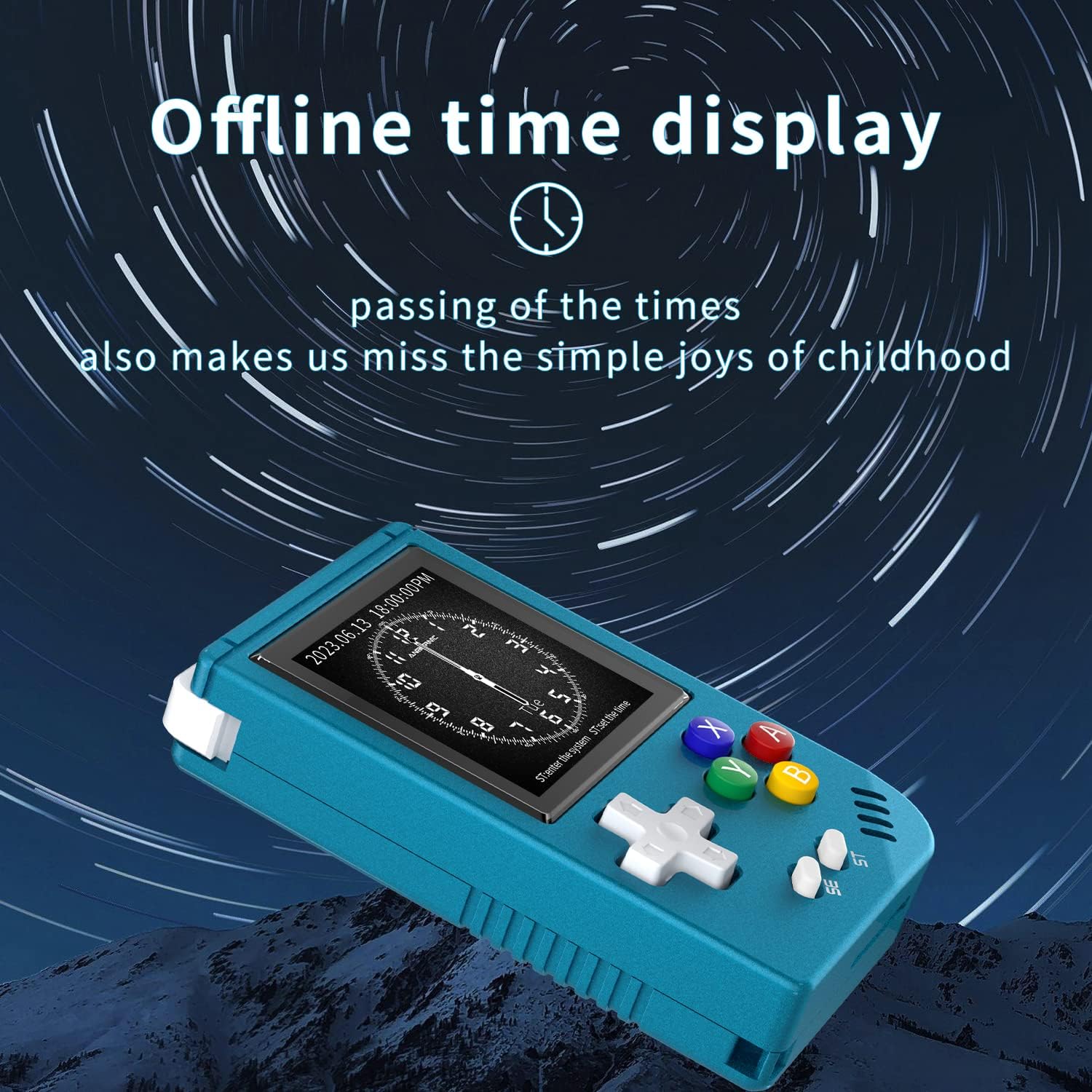 RG Nano Retro – Consola de juegos portátil, mini aleación de aluminio RG Nano con pantalla IPS de 1.54 pulgadas, rg Nano con tarjeta TF 64G