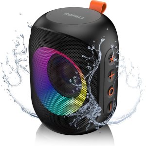 Altavoces Bluetooth, altavoz inalámbrico Bluetooth portátil con Lihgts RGB, IPX7 impermeable, pequeño compacto, doble emparejamiento para el hogar, Altavoces Bluetooth, altavoz inalámbrico Bluetooth portátil con Lihgts RGB, IPX7 impermeable, pequeño compacto, doble emparejamiento para el hogar,