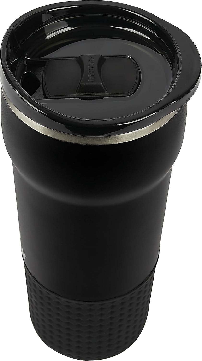 Pelican Hydration Pelican Cascade – Vaso aislado al vacío de 22 onzas, acero inoxidable reciclado de doble pared de viaje con doble tapa, taza de
