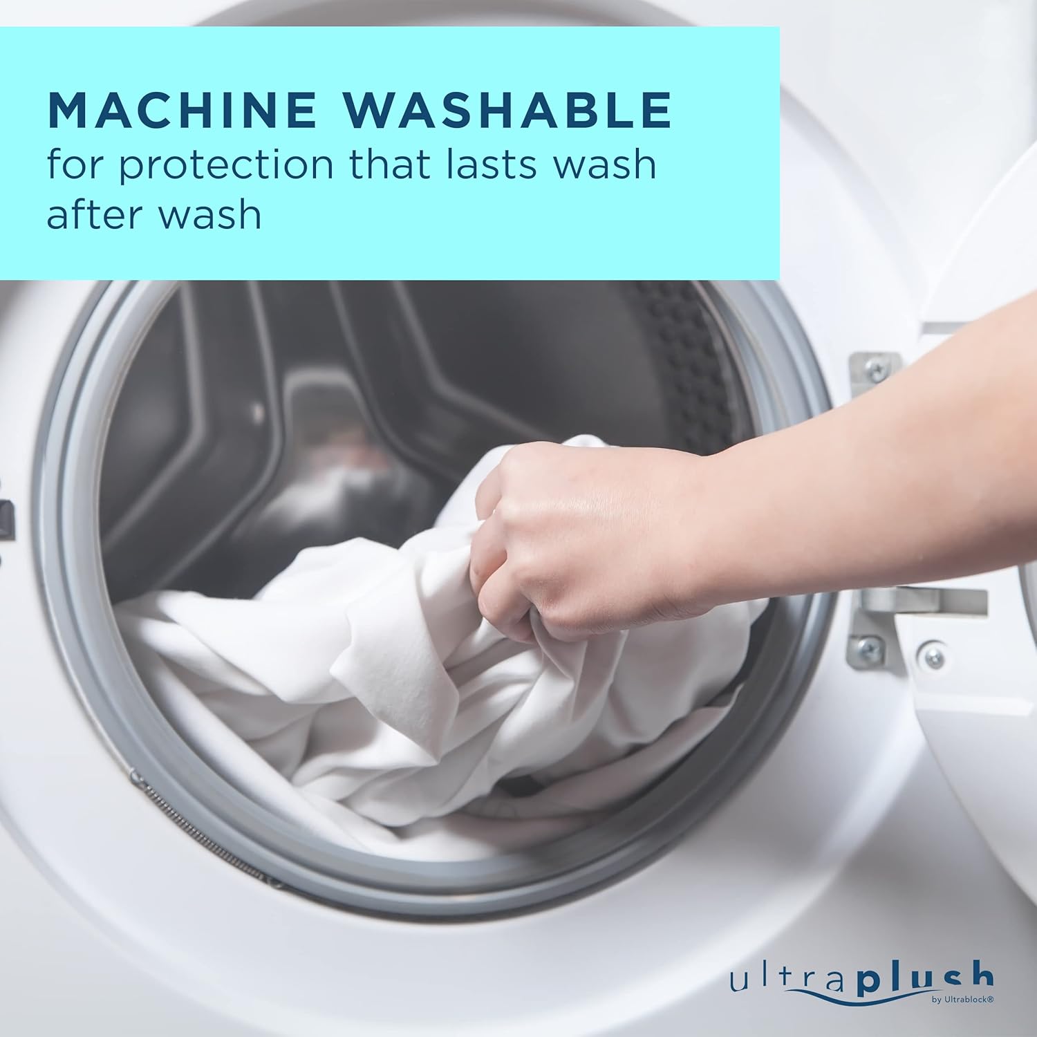 Protector de colchón impermeable UltraPlush Premium Funda muy suave y silenciosa - Imagen 8
