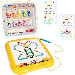 Tablero de dibujo magnético 2 en 1 y laberinto magnético de color y números, tablero de rompecabezas Montessori de aprendizaje a juego de colores, Tablero de dibujo magnético 2 en 1 y laberinto magnético de color y números, tablero de rompecabezas Montessori de aprendizaje a juego de colores,