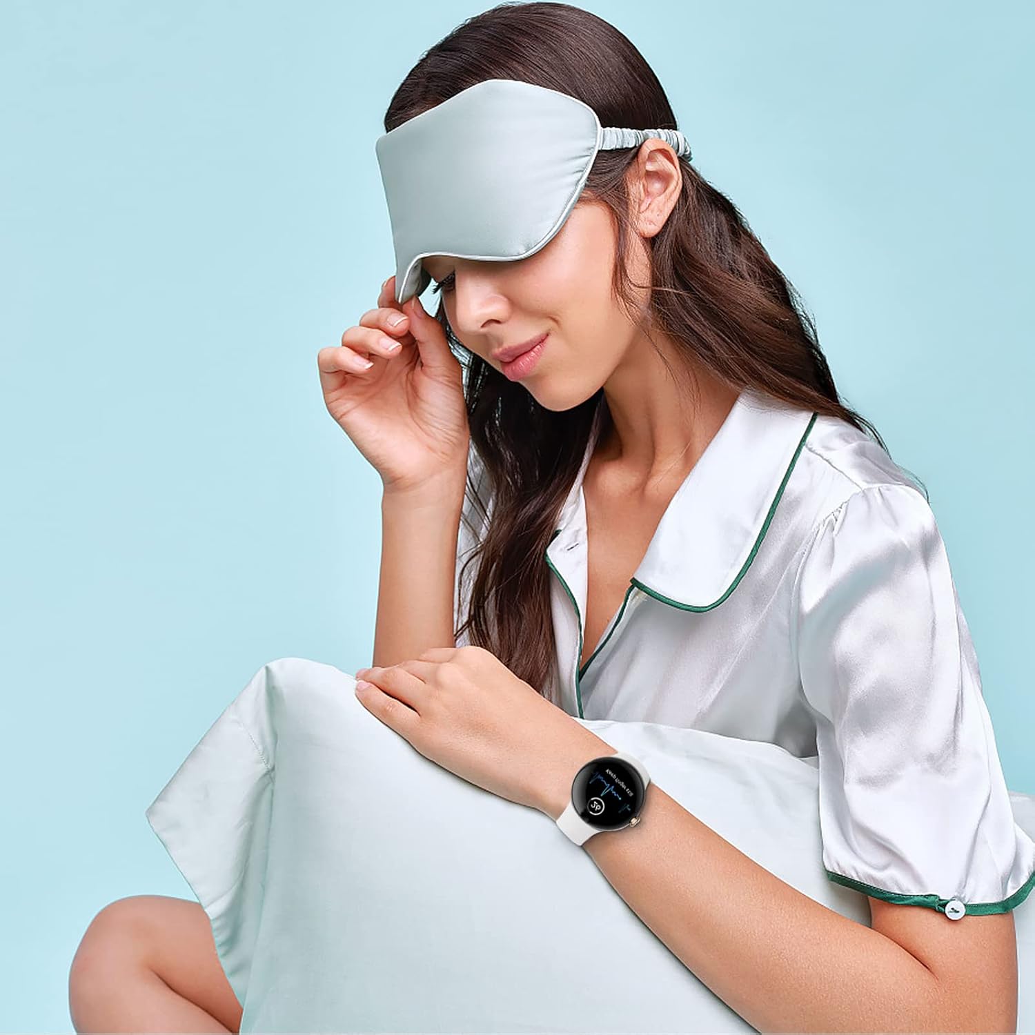 Correa compatible con Google Pixel Watch de silicona suave, correa de repuesto para reloj inteligente Google Pixel Watch 21, accesorios