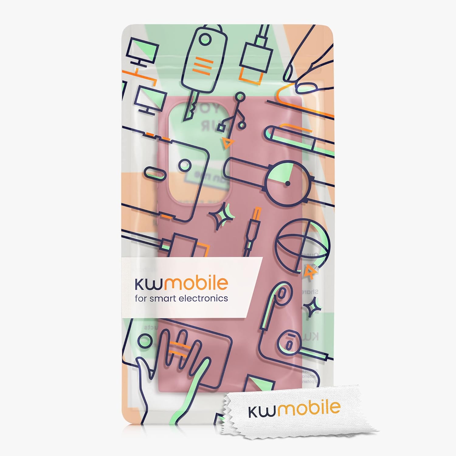 kwmobile Funda compatible con Samsung Galaxy S23 Ultra – Funda protectora de silicona TPU suave y delgada, color rosa oscuro