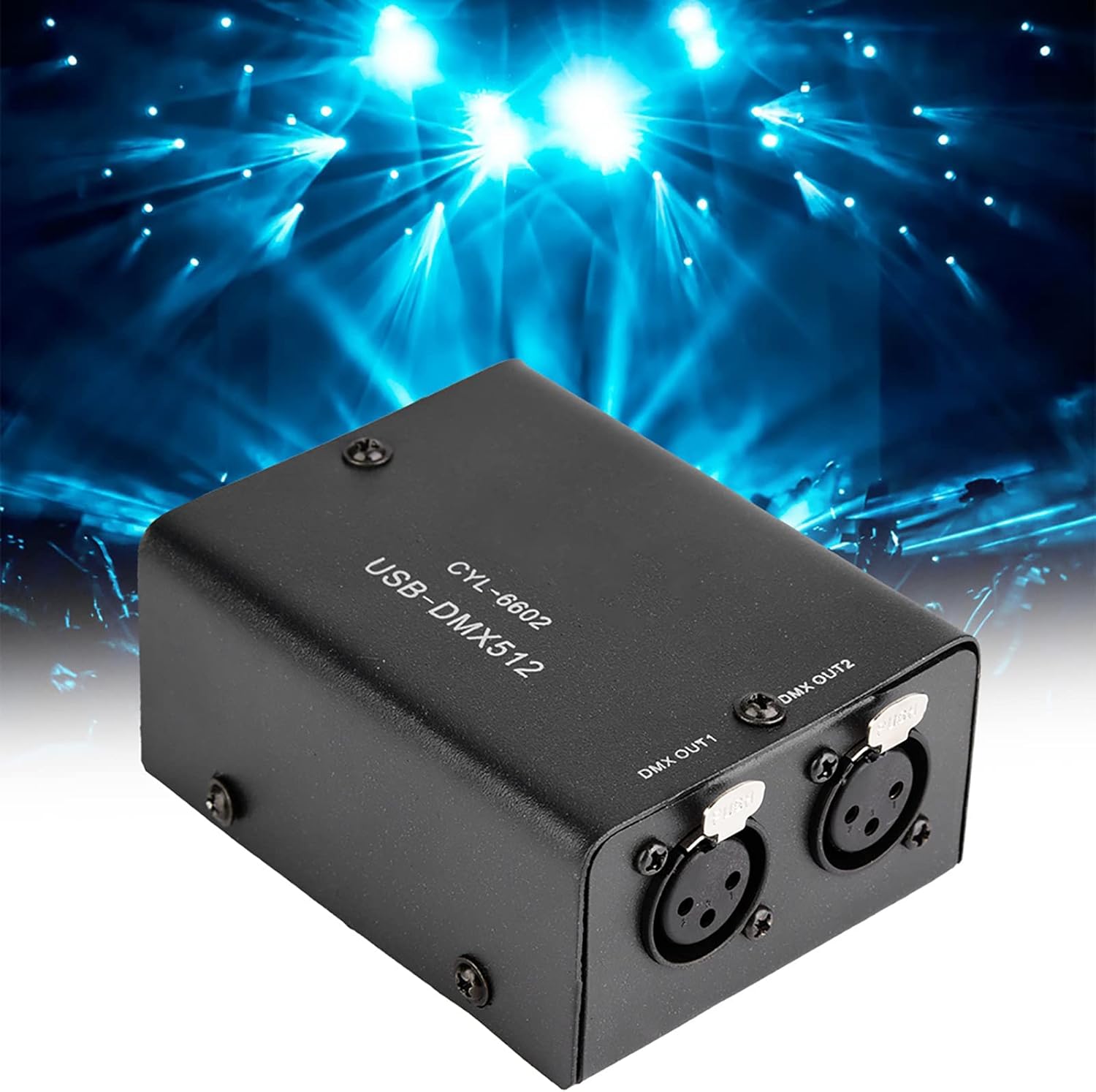 Usb a dmx, 512 canales USB a DMX DMX512 luz LED DMX etapa controlador de iluminación de canales decodificador módulo
