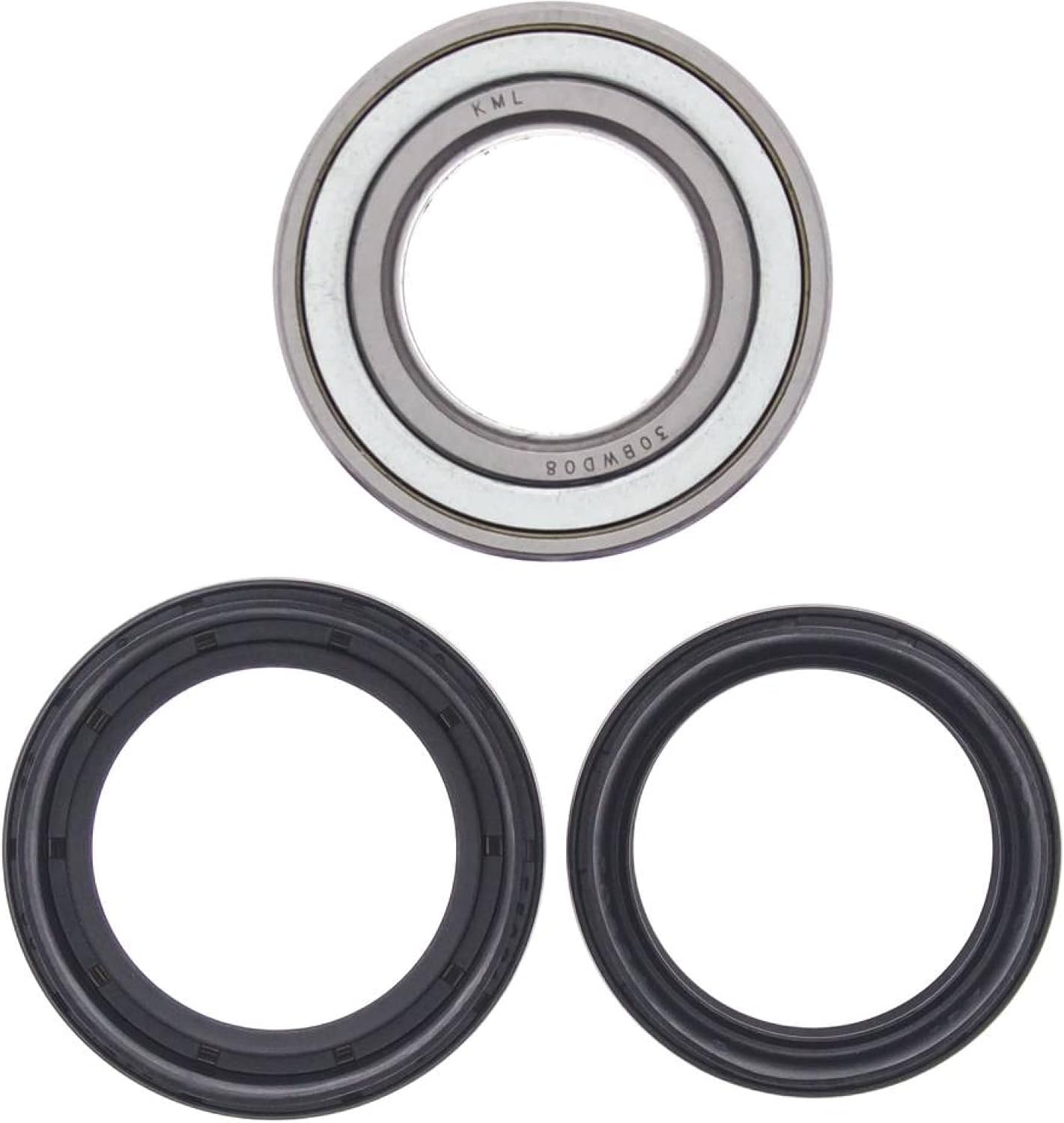 All Balls Racing 25-1497 Kit de juntas de rodamiento de rueda compatible conreemplazo para Kawasaki Suzuki