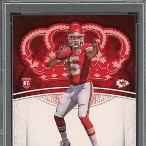 Patrick Mahomes 2017 Panini Crown Royale Football Rookie Card #84 PSA 9 Patrick Mahomes 2017 Panini Crown Royale Football Rookie Card #84 PSA 9