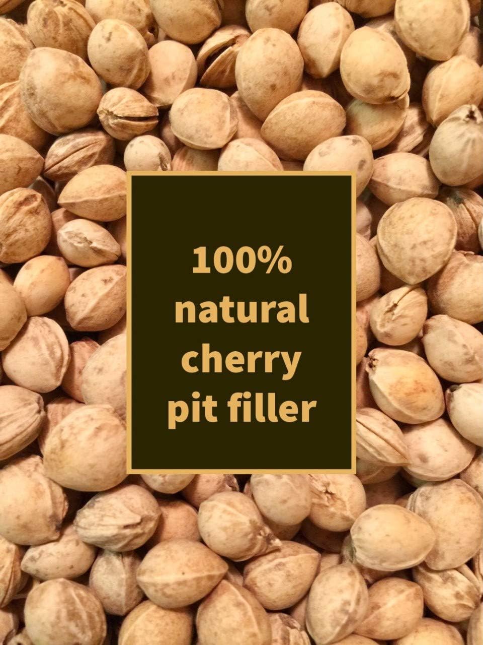 Almohada para ojos de semillas de cereza Compresa caliente calentada para ojos secos irritados, relajación. Aceite esencial relajante, húmedo sin