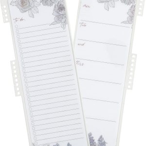 Tablero de lista de tareas pendientes en Flora, tablero de doble cara y borrado en húmedo. Puedes encajar en tu agenda o carpeta en espiral, abordar Tablero de lista de tareas pendientes en Flora, tablero de doble cara y borrado en húmedo. Puedes encajar en tu agenda o carpeta en espiral, abordar