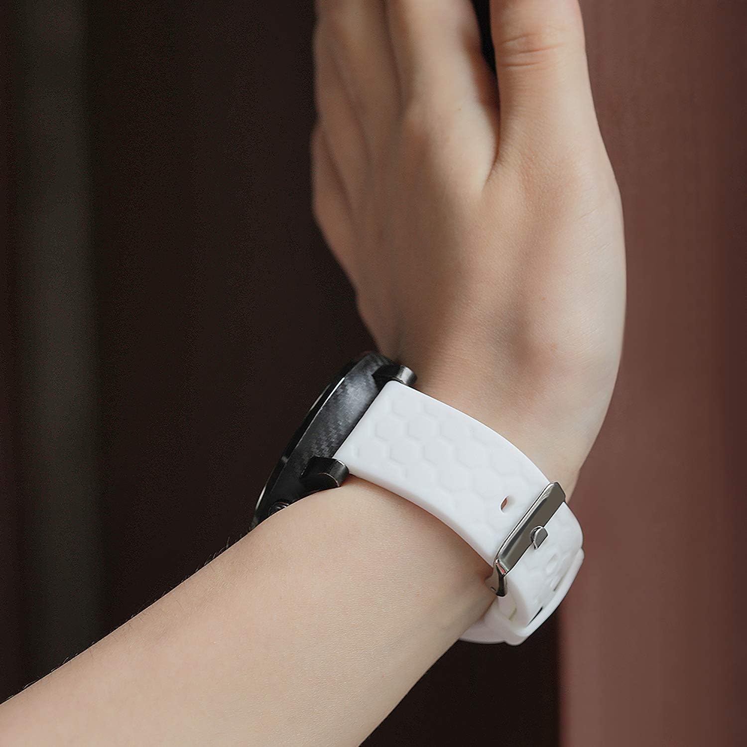 Bandas compatibles con Dirrelo Smart Watches para mujeres, correa de repuesto de silicona suave ajustable para reloj de pulsera compatible con