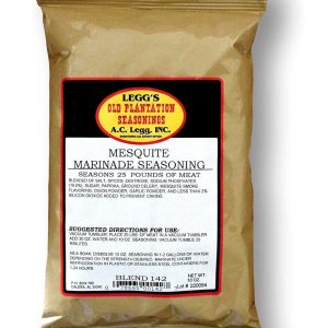 A.C. Legg Condimento de marinada de mezquite INC A.C. Legg Condimento de marinada de mezquite INC