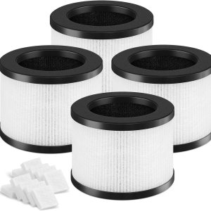 SAKEGDY Filtro de repuesto TZ-K1 compatible con purificador de aire ToLife TZ-K1, AROEVE MK01 MK06  Kloudi DH-JH01FreAire KN-6391RGB, filtro HEPA SAKEGDY Filtro de repuesto TZ-K1 compatible con purificador de aire ToLife TZ-K1, AROEVE MK01 MK06  Kloudi DH-JH01FreAire KN-6391RGB, filtro HEPA