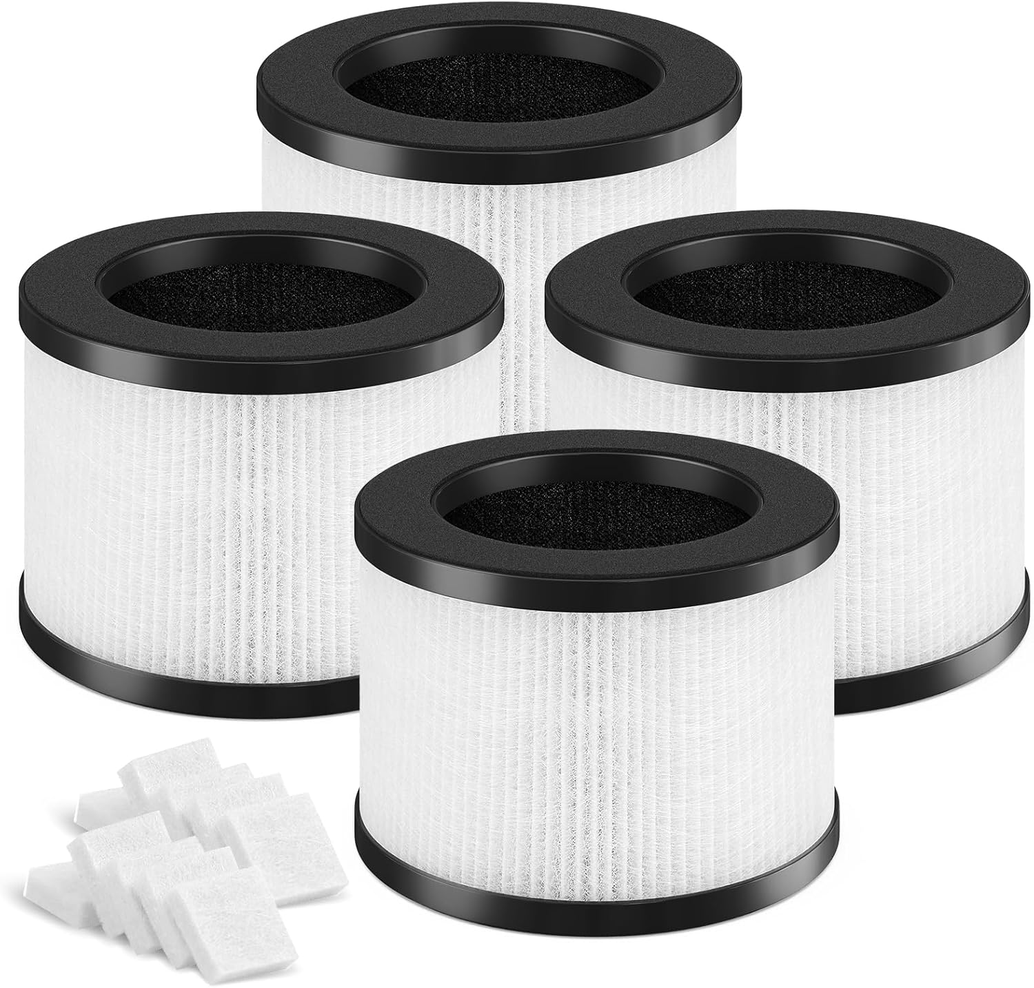 SAKEGDY Filtro de repuesto TZ-K1 compatible con purificador de aire ToLife TZ-K1, AROEVE MK01 MK06  Kloudi DH-JH01FreAire KN-6391RGB, filtro HEPA