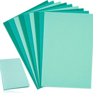 Whaline Paquete de 18 hojas de tela de fieltro, suave, gruesa, turquesa, paquete de fieltro para manualidades, costura, proyectos de arte de Whaline Paquete de 18 hojas de tela de fieltro, suave, gruesa, turquesa, paquete de fieltro para manualidades, costura, proyectos de arte de