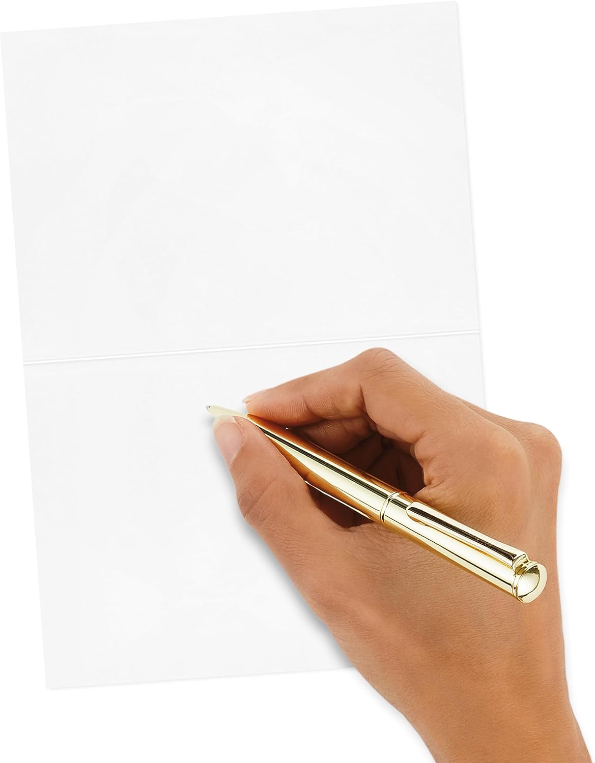 Hallmark Surtido de tarjetas de agradecimiento a granel (48 tarjetas en blanco con sobres) rosa, negro, dorado, floral