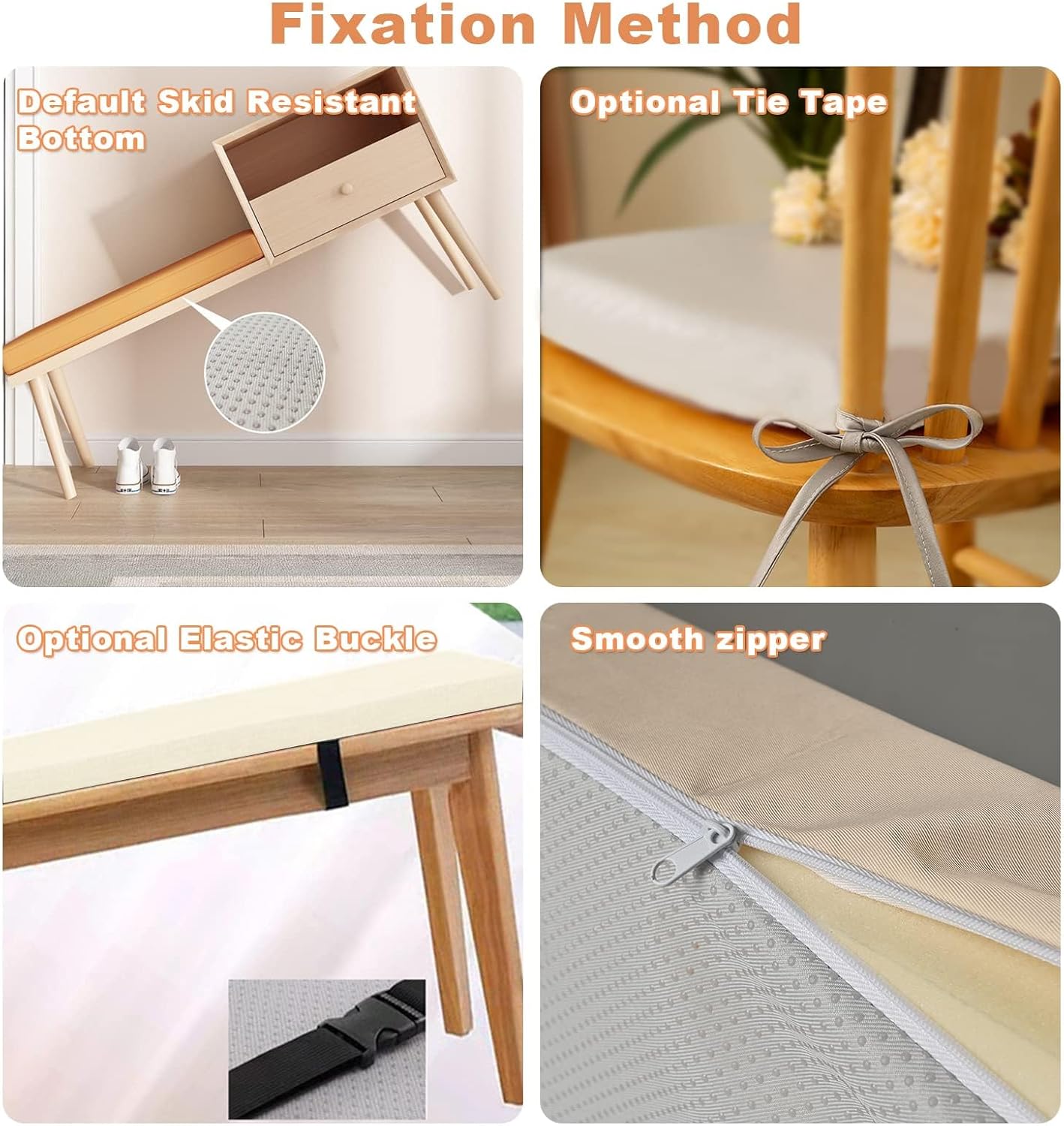 Cojines de banco de tamaño personalizado para interiores y exteriores, cojines de asiento impermeables para muebles de patio, cojín de banco para