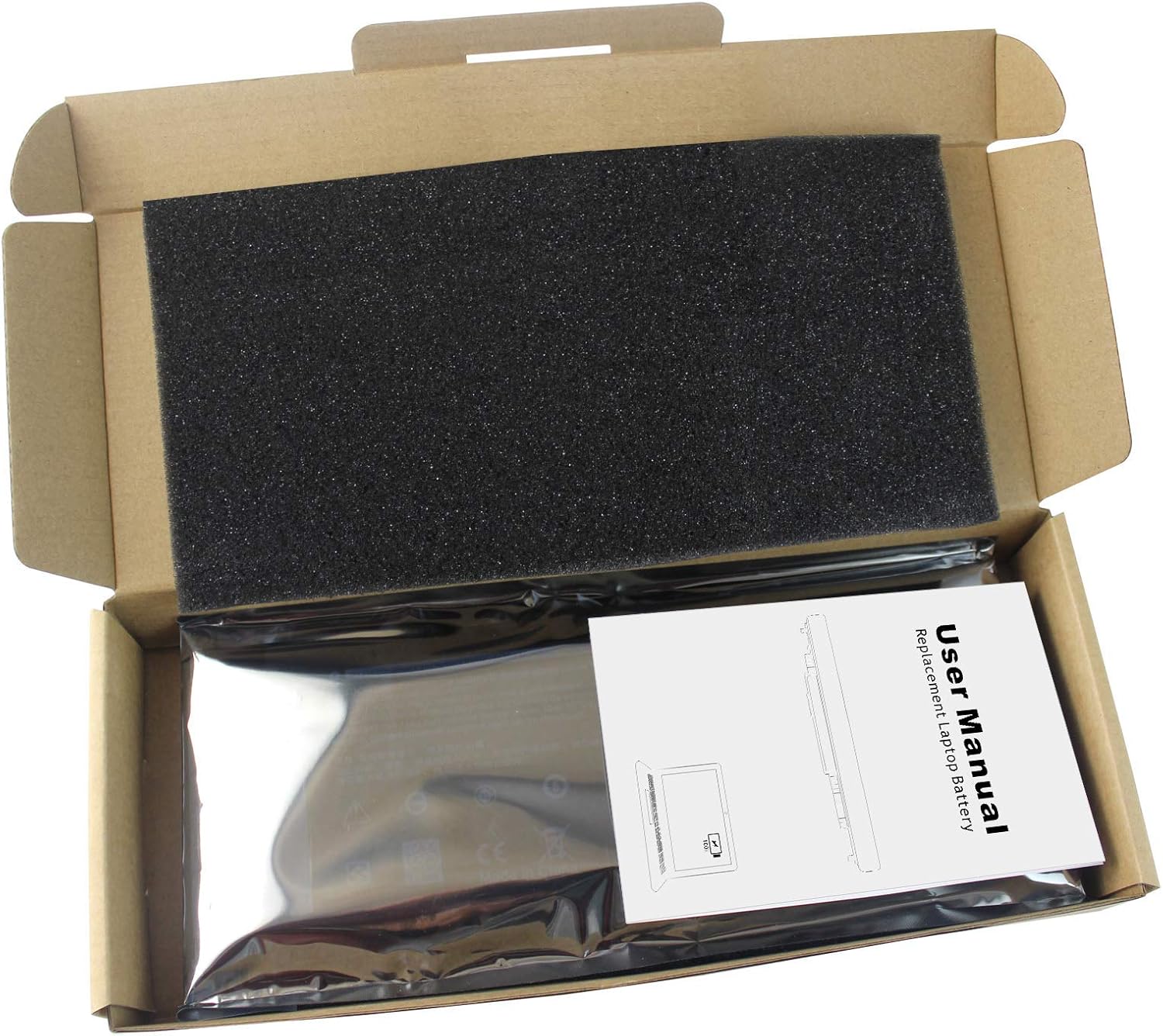 3HWPP – Batería de repuesto para laptop Dell Inspiron 7506 negro para Dell Latitude 5510 5401 5410 5411 5501 5511 7506 2 en 1 negro, Inspiron 7706 2