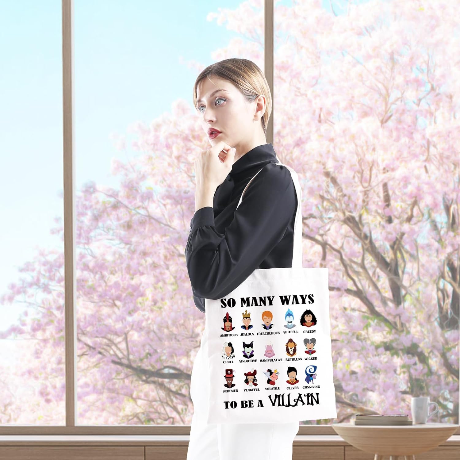 Villains Infamous Evil Group Gift Maléfica Witch Stuff Halloween Party Gift So Many Ways To Be a Villain Tote Bag