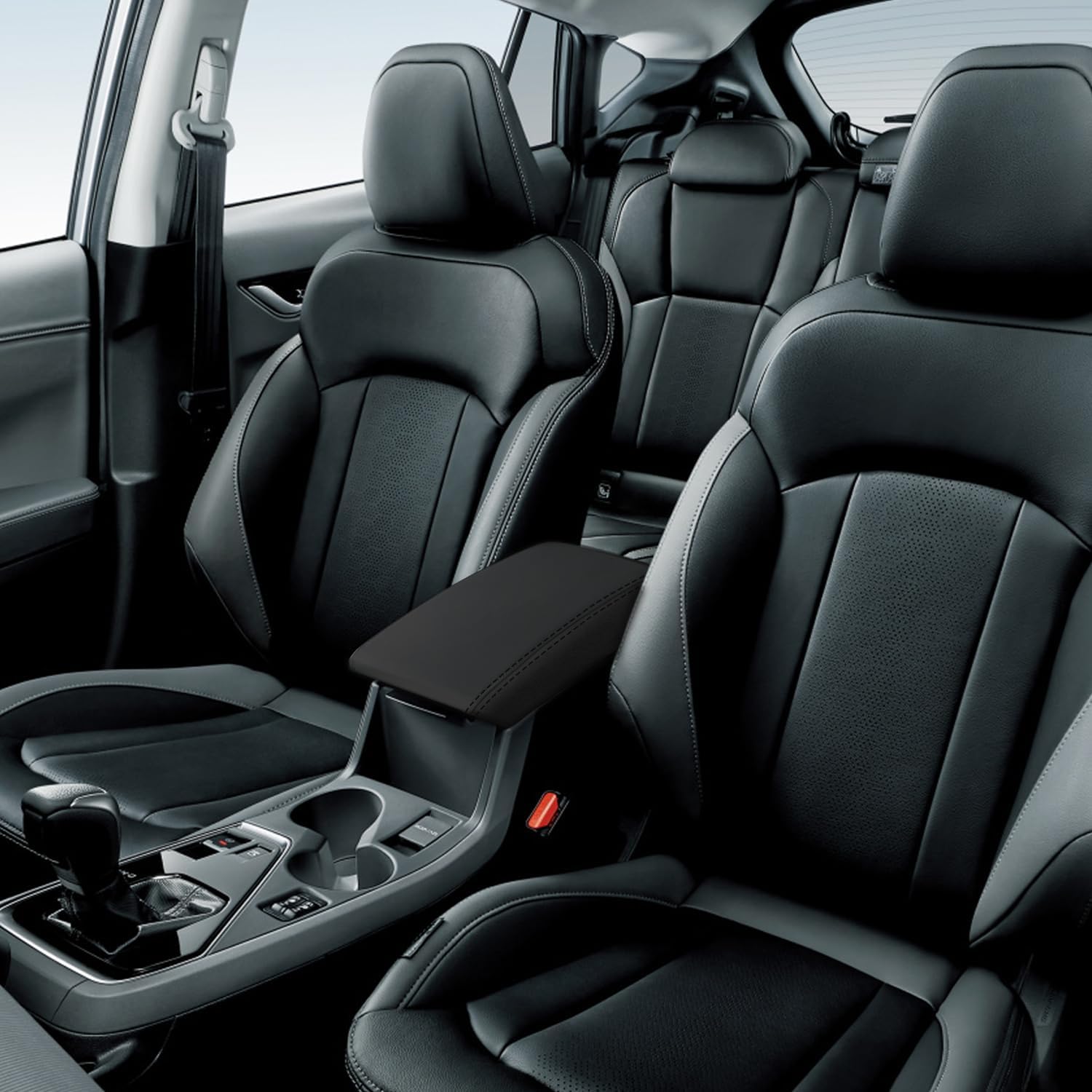 Funda para reposabrazos de consola central de automóvil para Subaru CrosstrekImpreza 2024 2025, de piel, antiarañazos, funda para reposabrazos