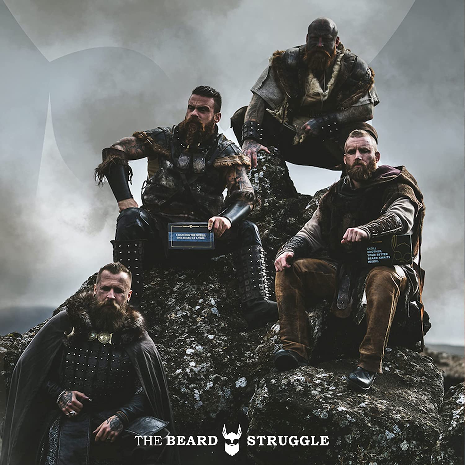 The Beard Struggle – Acondicionador de barba Marksman – Colección Silver, Alfheim’s Forests – Nutrie, suaviza y fortalece la barba – Acondicionador