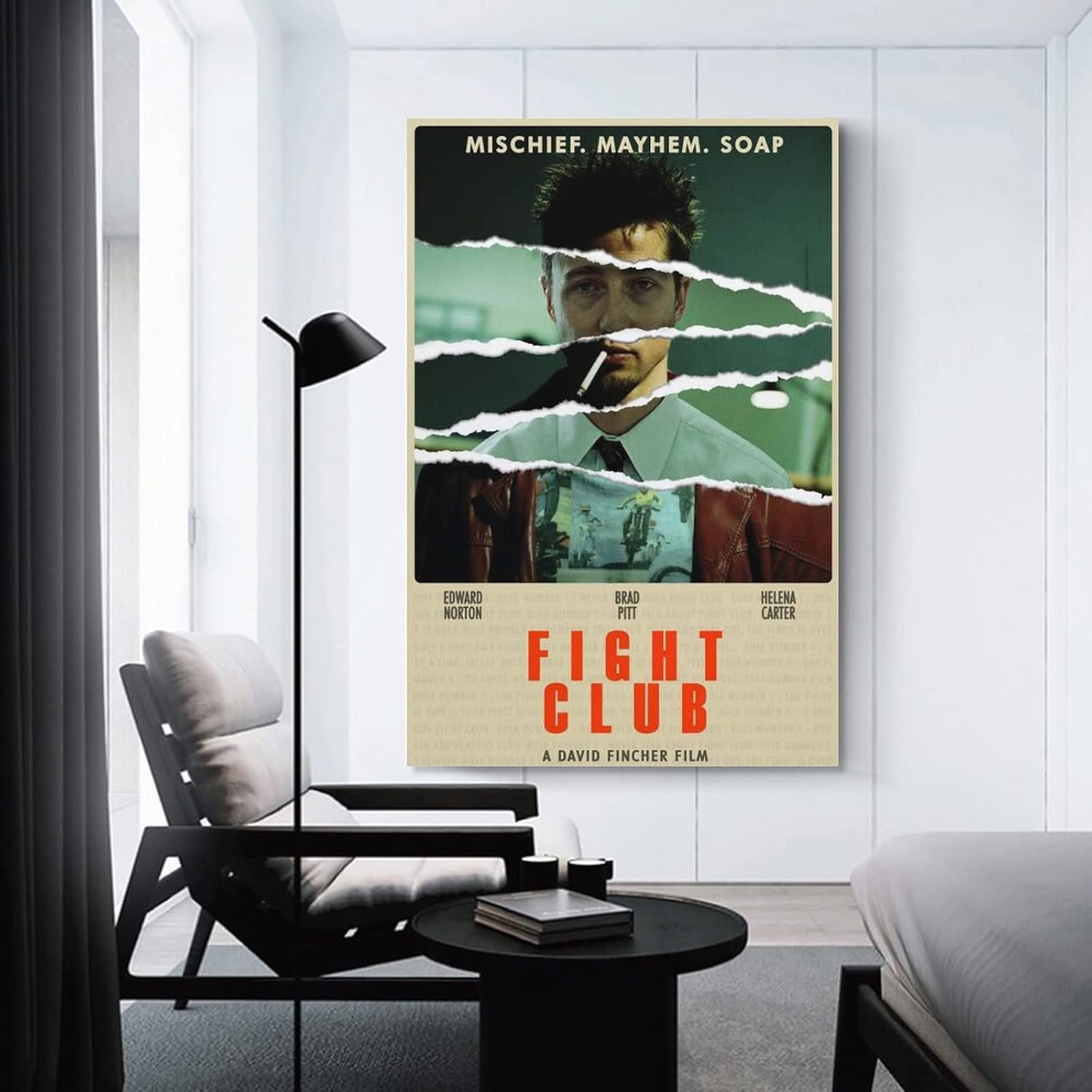 Póster de película vintage de los años 90, póster de boxeo y gimnasio, póster motivacional, pinturas artísticas en lienzo, decoración de pared,