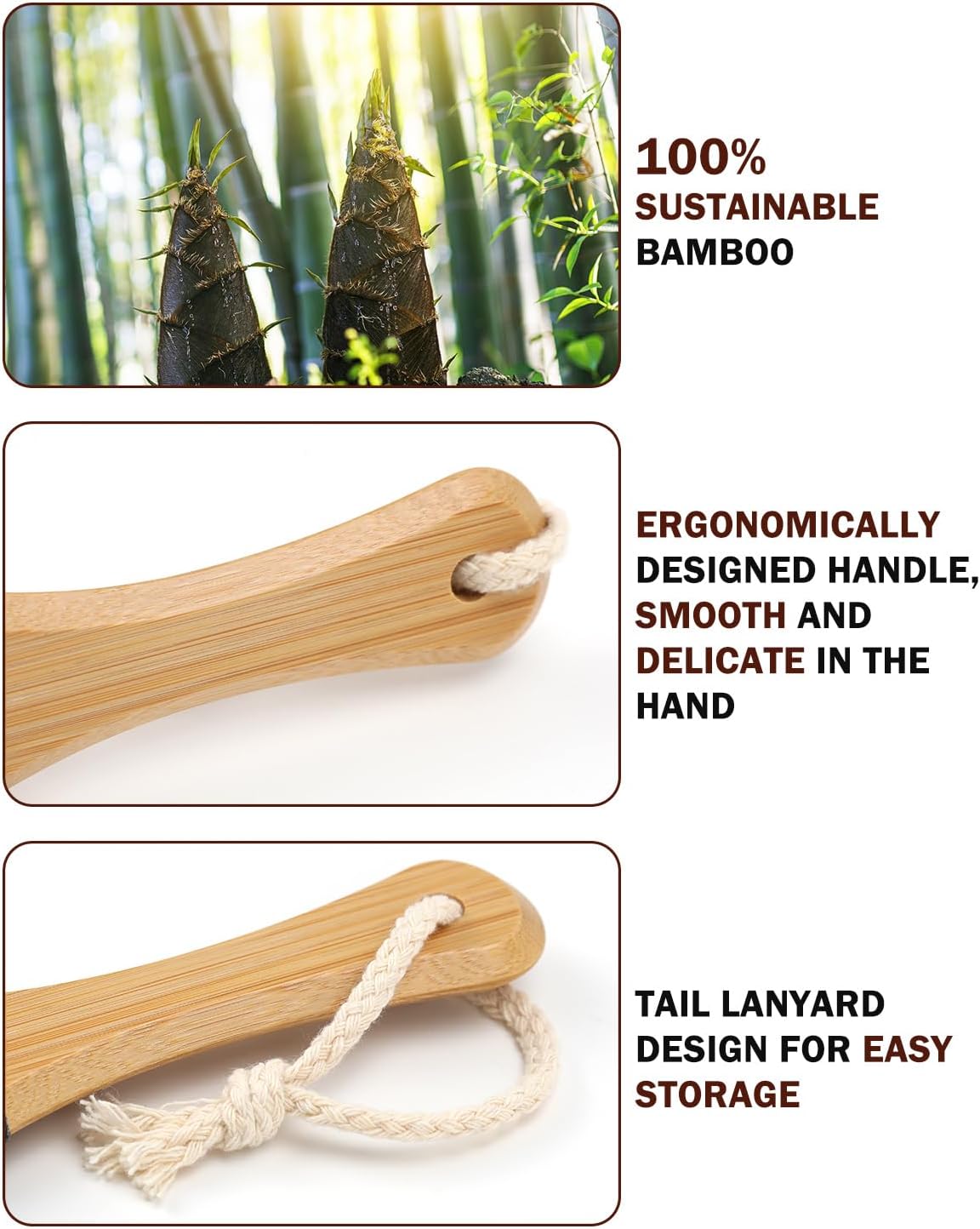 BEZOX Lima de pedicura de piedra pómez para pies (1 unidad), mango ergonómico de madera, removedor de callos para pies y manos más suaves, limpiador