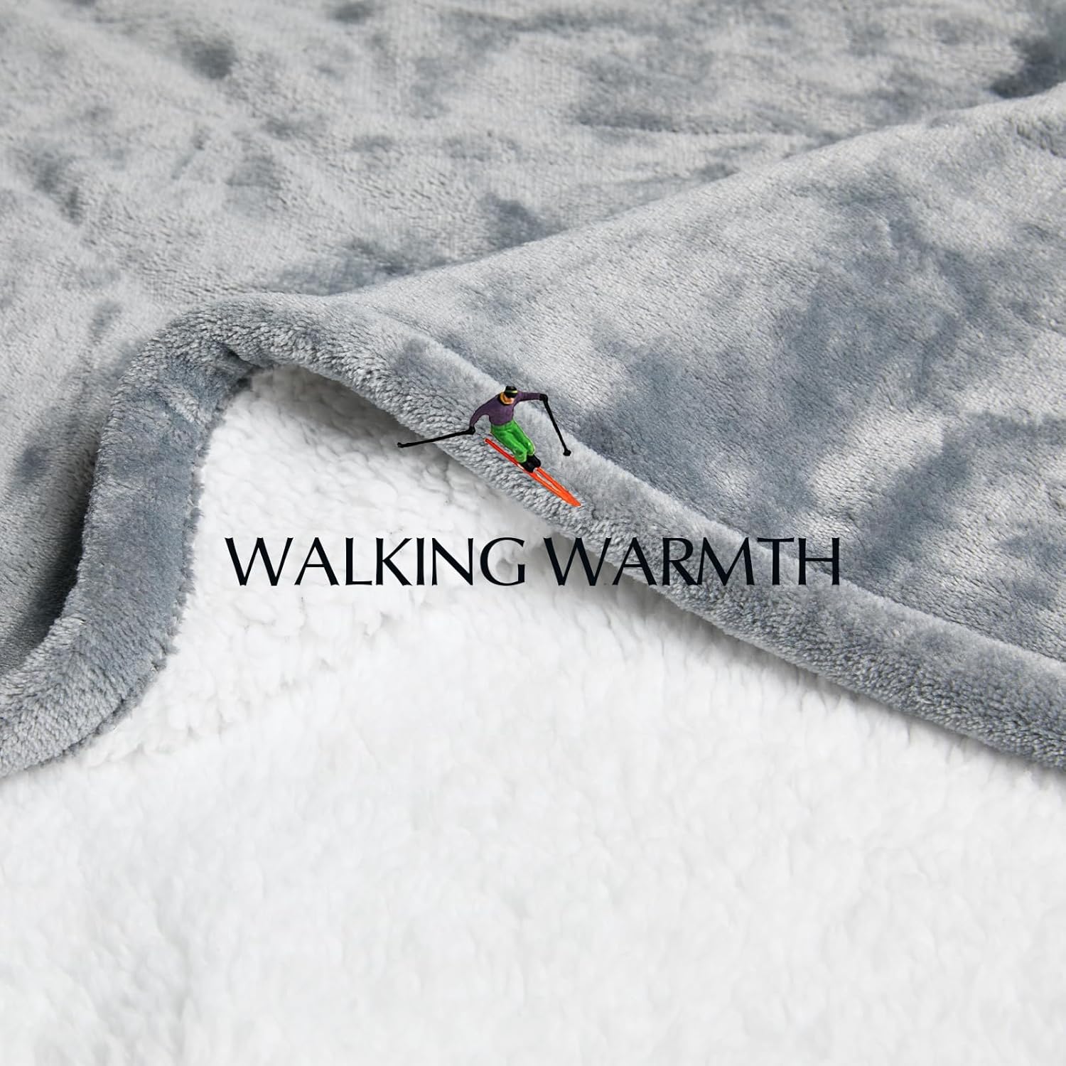Manta térmica, manta térmica suave y acogedora para cama, sistema de seguridad automático, 6 niveles de calefacción y regalo de apagado automático