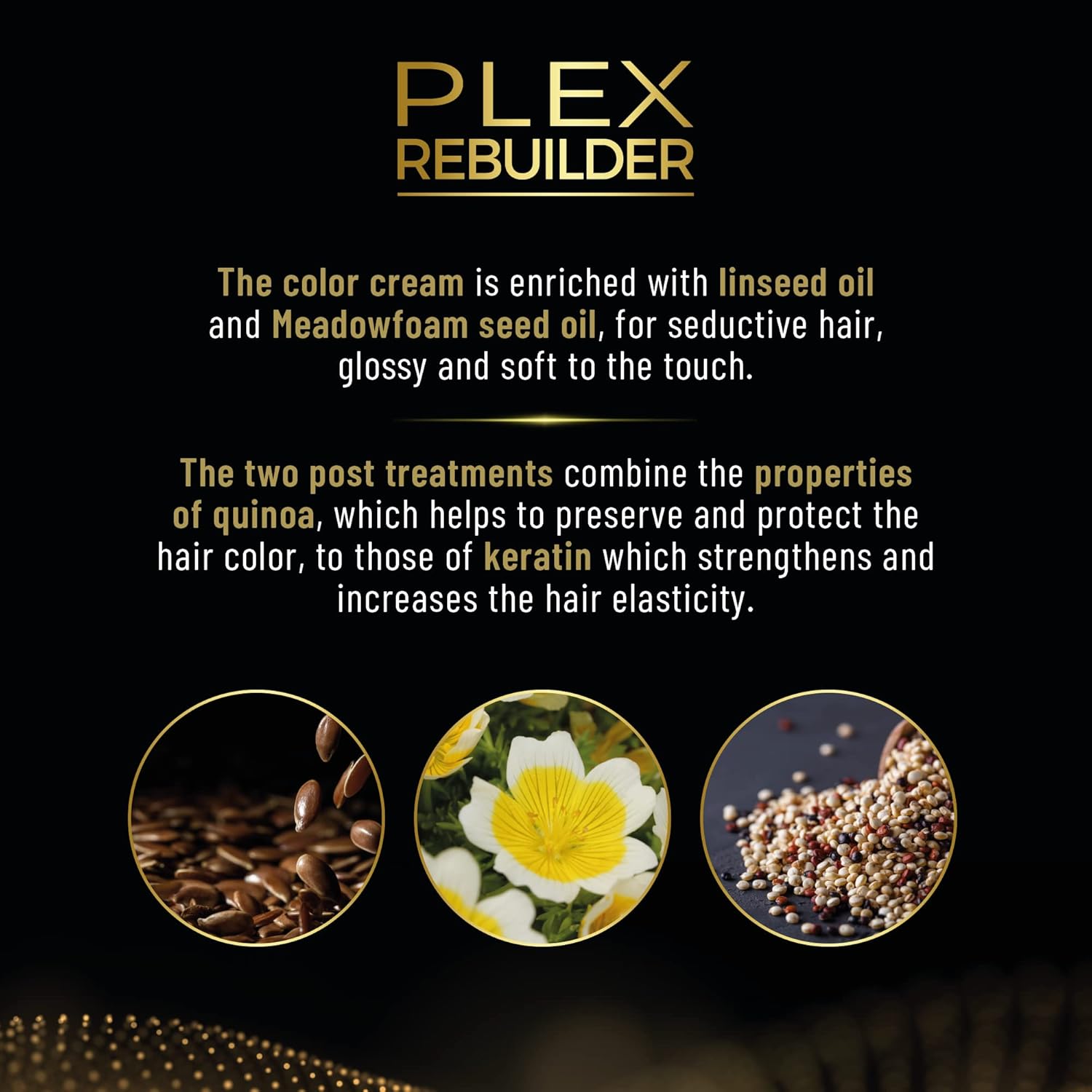 Il Salone Milano Plex Rebuilder – Crema permanente para el cabello, color rubio chocolate oscuro 6.77, kit profesional de tinte para el cabello para