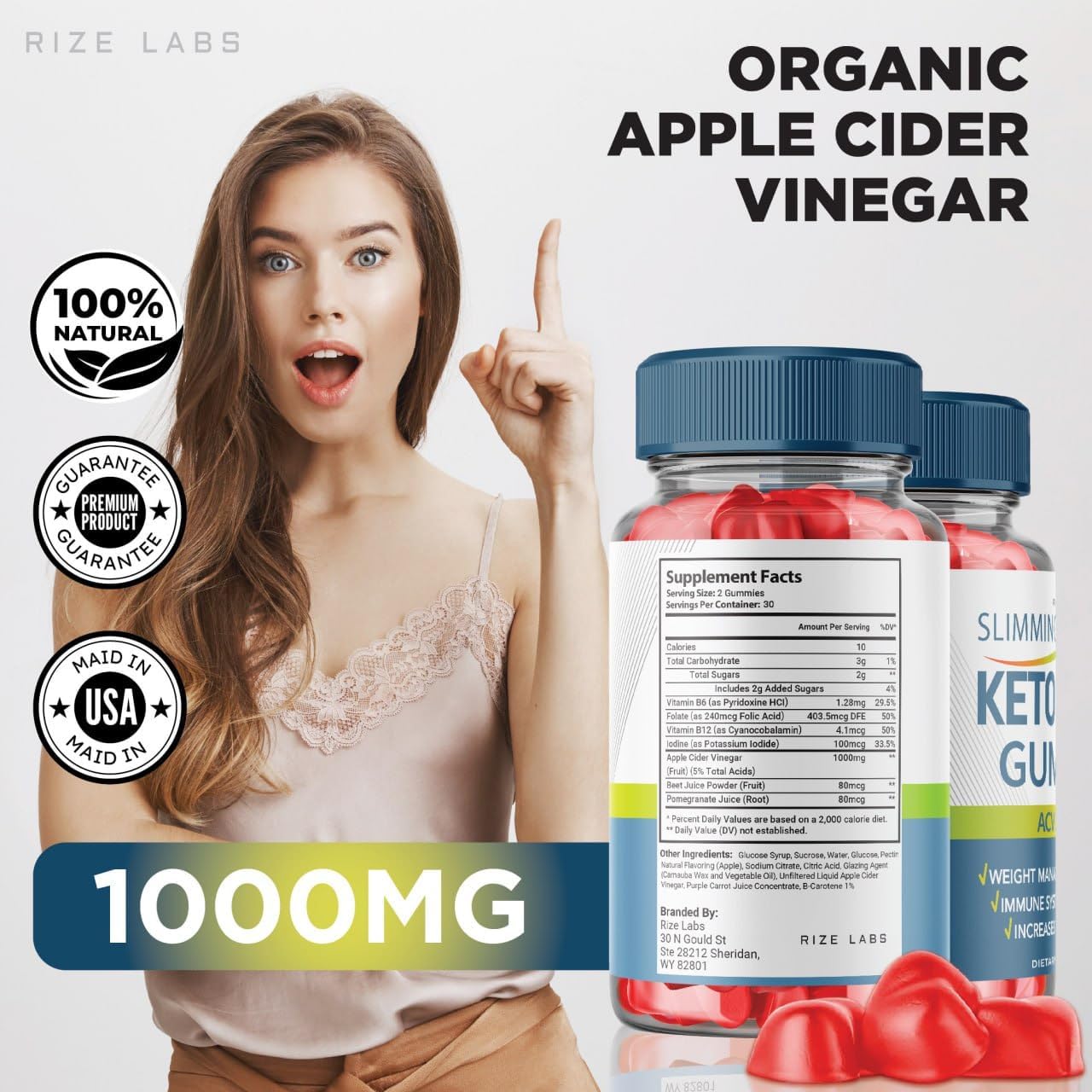 Paquete de 3 gomitas adelgazantes Keto  Gomitas adelgazantes Keto ACV adelgazantes adelgazantes para pérdida de peso adelgazantes Keto con vinagre