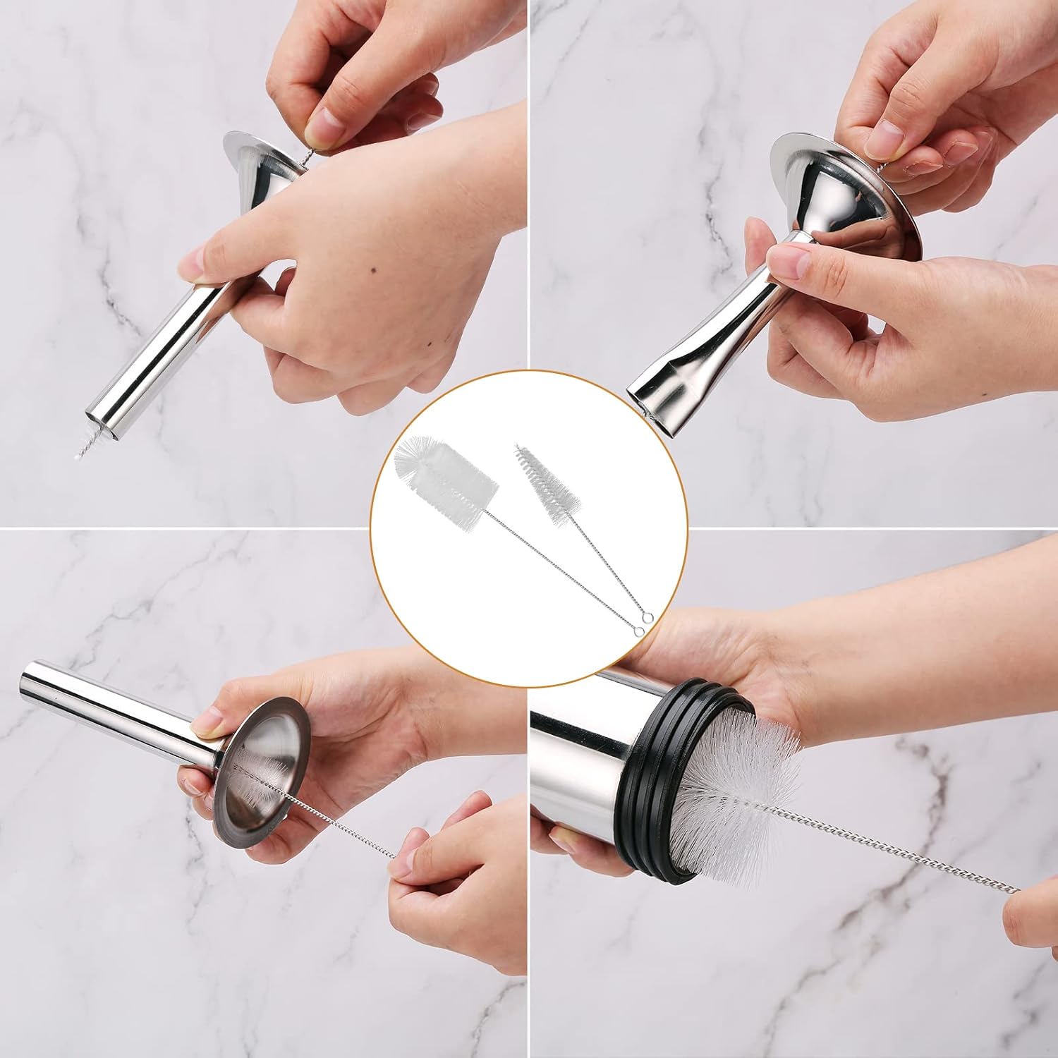 HK Kit de pistola de cecina, pistola para hacer carne seca de res, pistola de carne seca de carne seca de 2 libras, pistola para hacer salchichas de