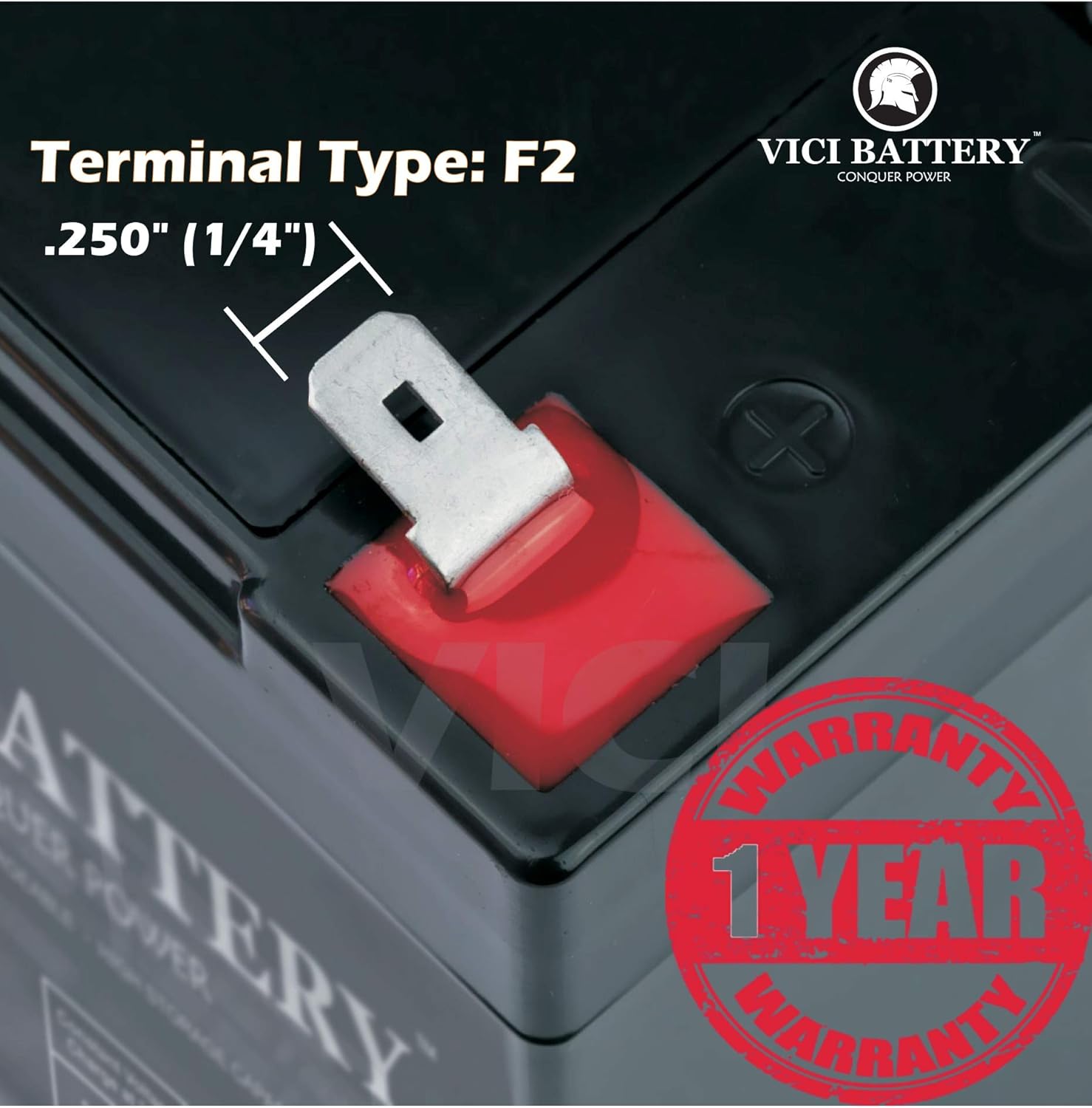 VICI Battery Reemplazo de la batería SLA de 12V 9Ah para el producto de la marca Tempest TR9-12