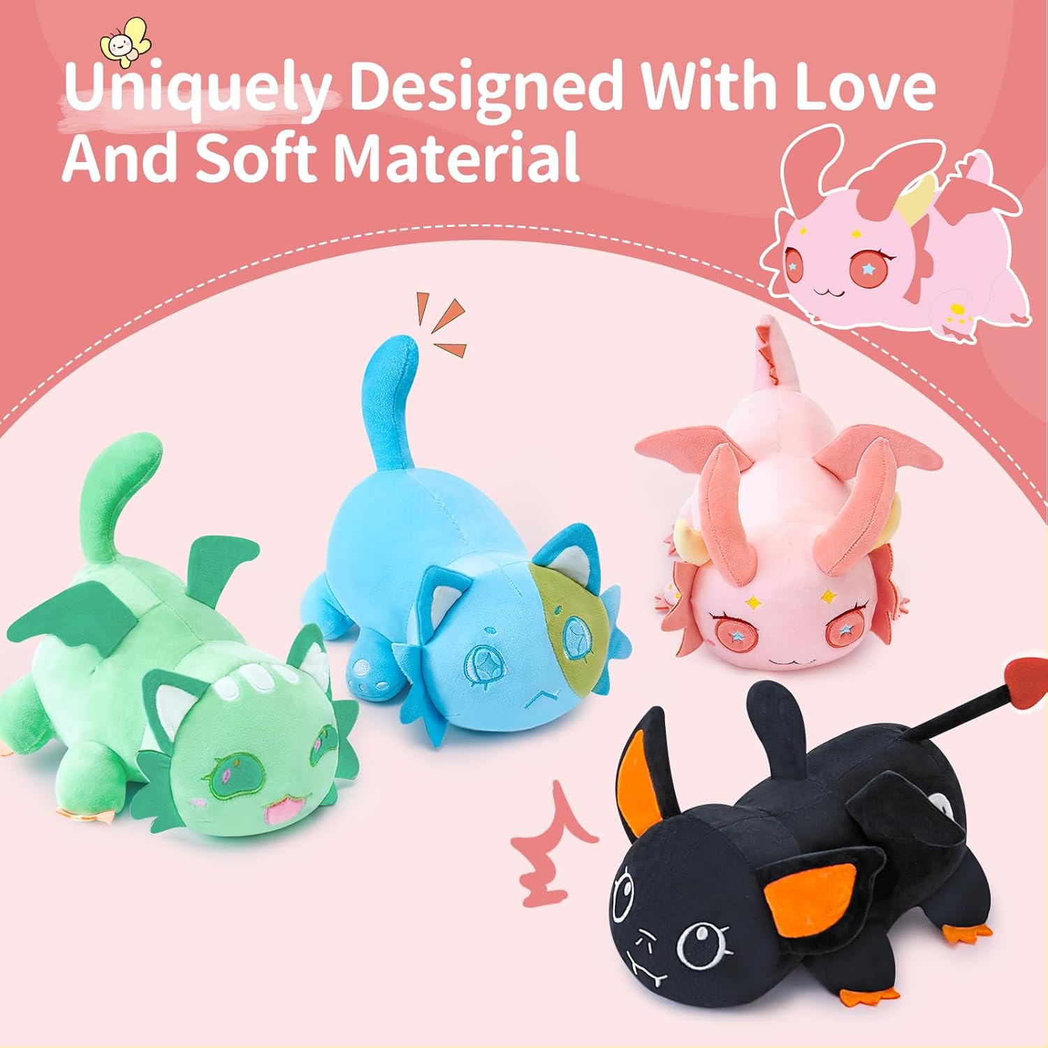 Juguetes de peluche de gato, muñeco de peluche de gato Meow de 11 pulgadas, lindo y suave, peluche de animales de peluche, regalo de fiesta para