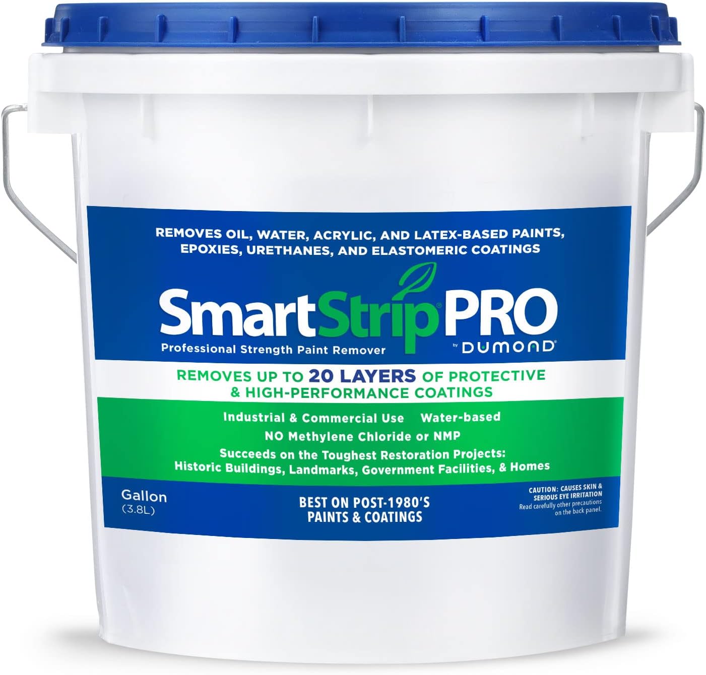 Paquete de descuento Smart Strip PRO  Incluye removedor de pintura Smart Strip PRO (1 galón), papel laminado Dumond (6 hojas), elimina hasta 20