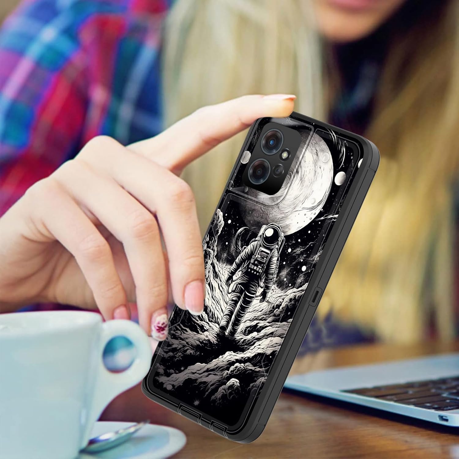 Funda para Moto G Power 5G 2023, híbrida de doble capa (compatible con montaje magnético) a prueba de golpes, protección contra caídas para Motorola